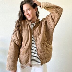 Forever 21 Quilted Jacket that looks just like the Free People version!